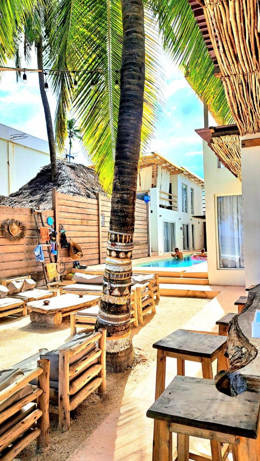 Boho Boutique Hotel - Beachfront , Adults Only , Private Pool Kiwengwa  Exteriör bild